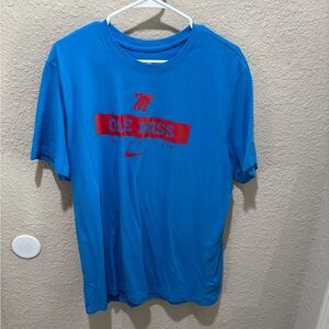 Nike Ole Miss Blue Men's Shirt